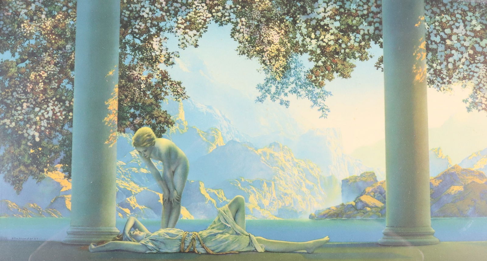 MAXFIELD PARRISH FRAMED PRINT (1 of 4)
