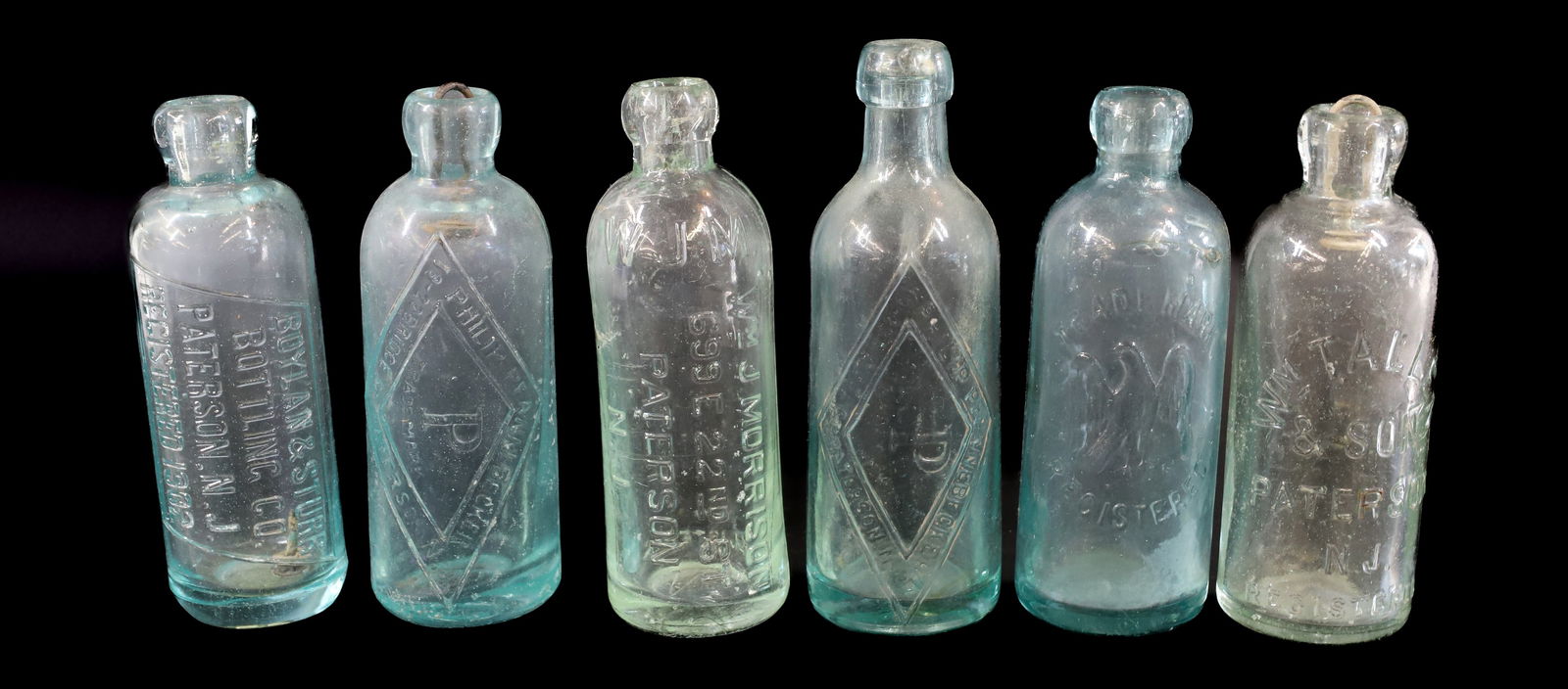 LOT OF PATERSON, NJ BOTTLES (1 of 4)