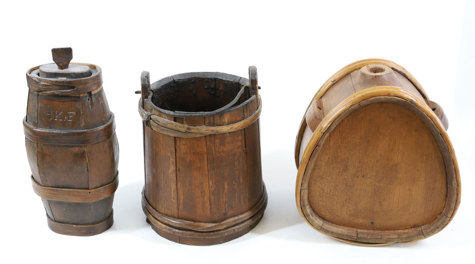 WOODEN KEGS AND BUCKET (1 of 5)