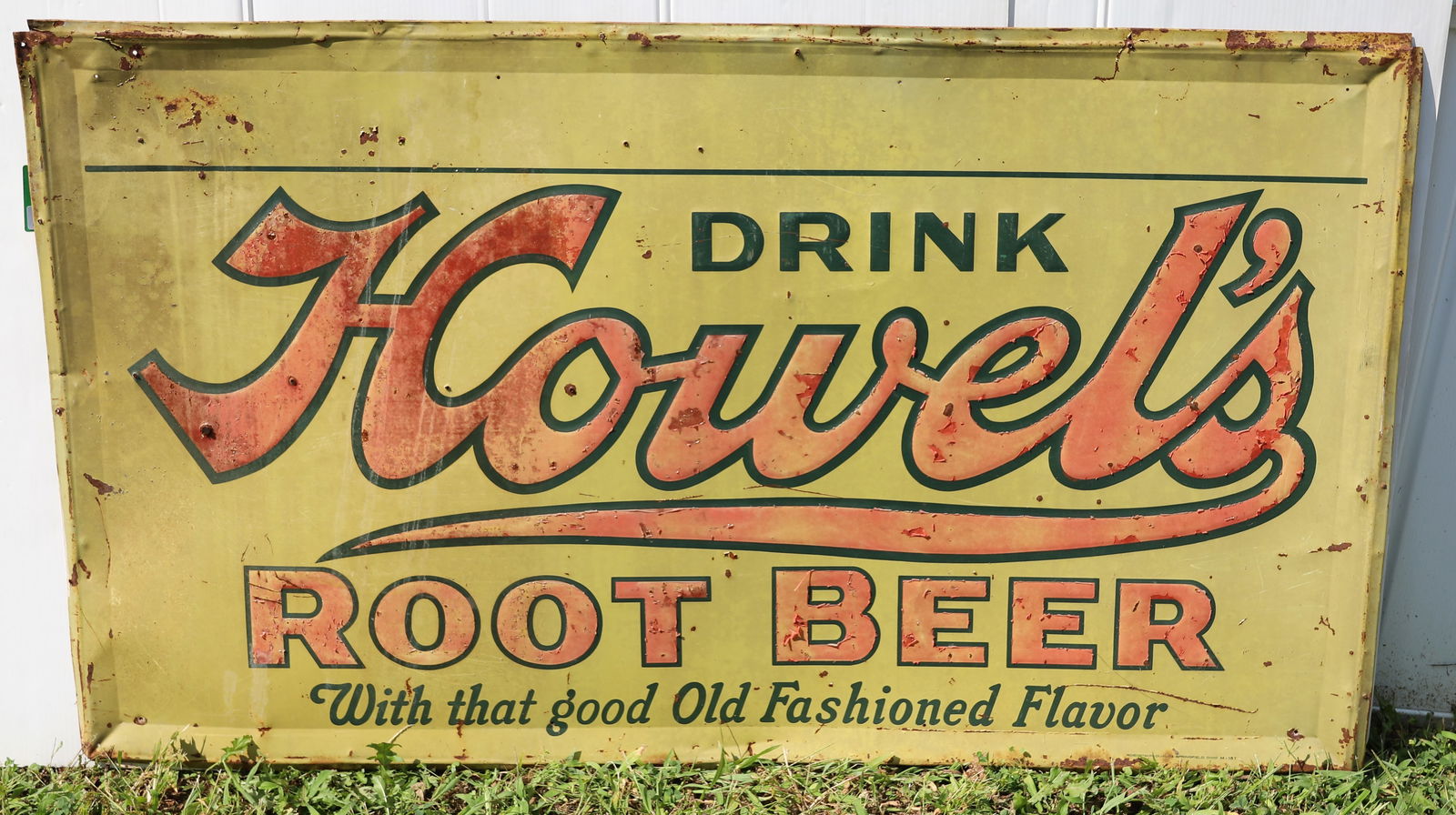 DRINK HOWEL'S ROOT BEER SIGN (1 of 4)