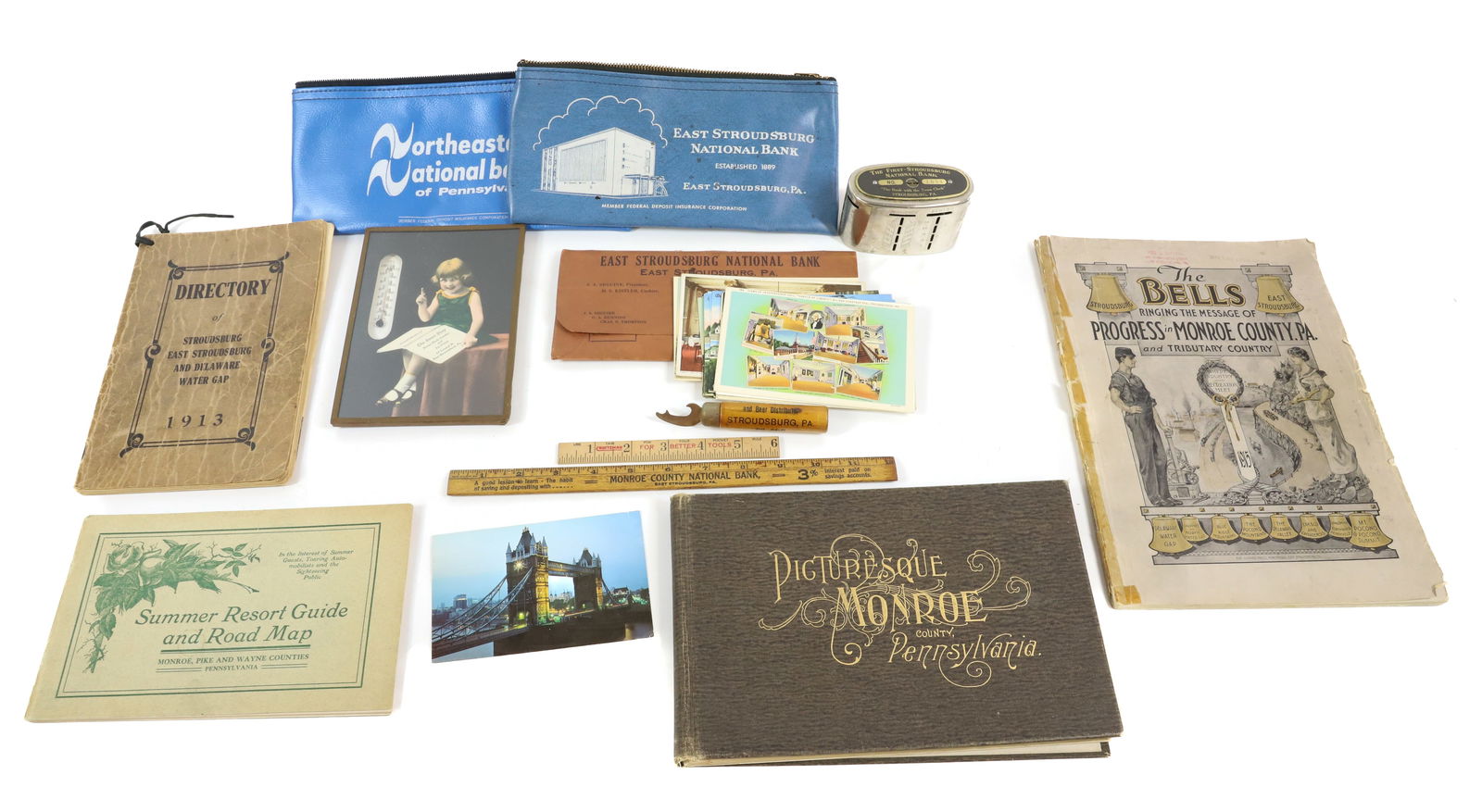 LOT OF LOCAL PA ADVERTISING AND PAPER GOODS (1 of 6)