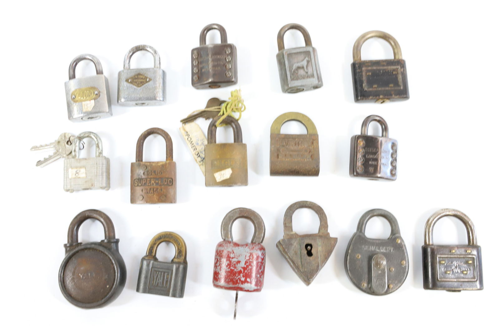 VINTAGE LOCK LOT (1 of 7)