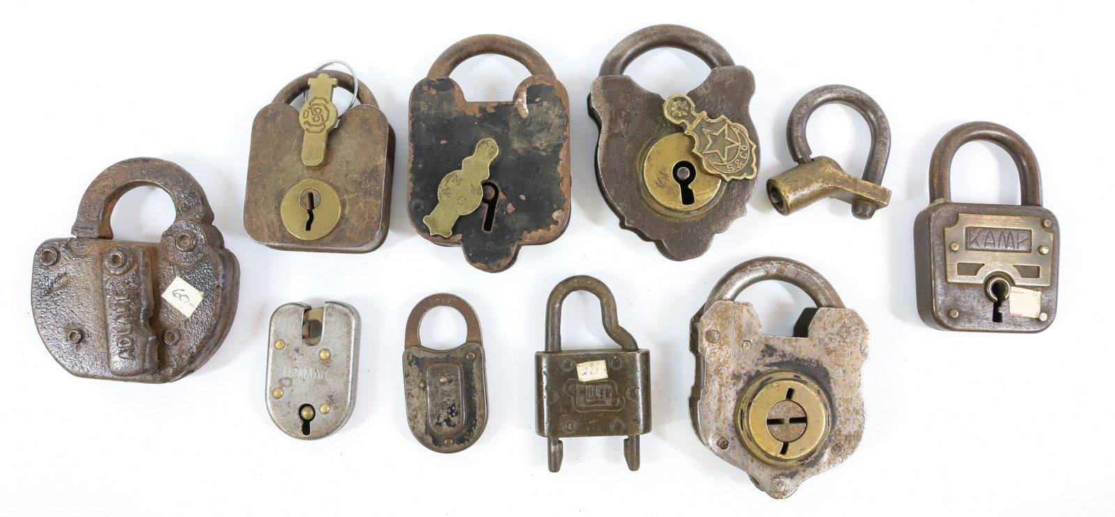 VINTAGE LOCK LOT (1 of 2)