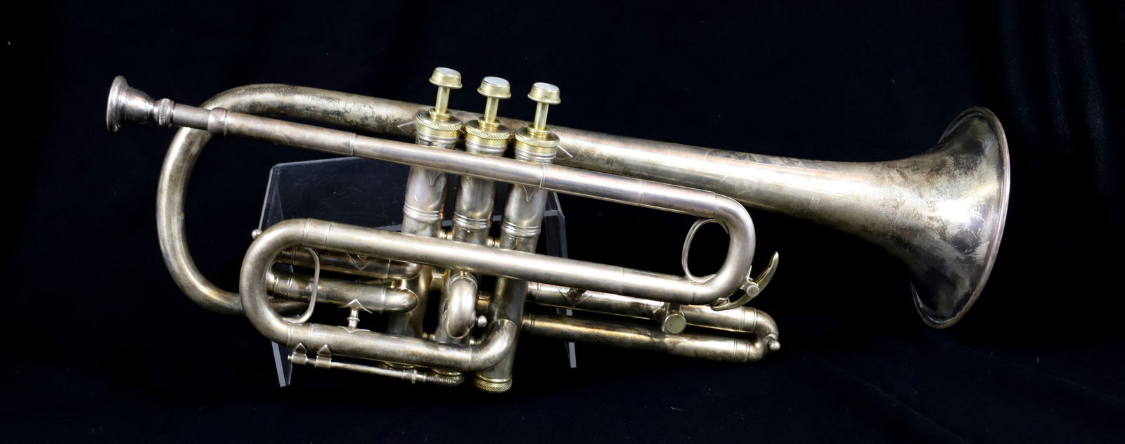 VINTAGE M.J. KALASHEN TRUMPET (1 of 5)