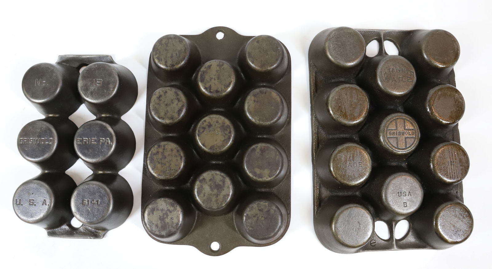 GRISWOLD AND WAGNER WARE MUFFIN PANS (1 of 2)