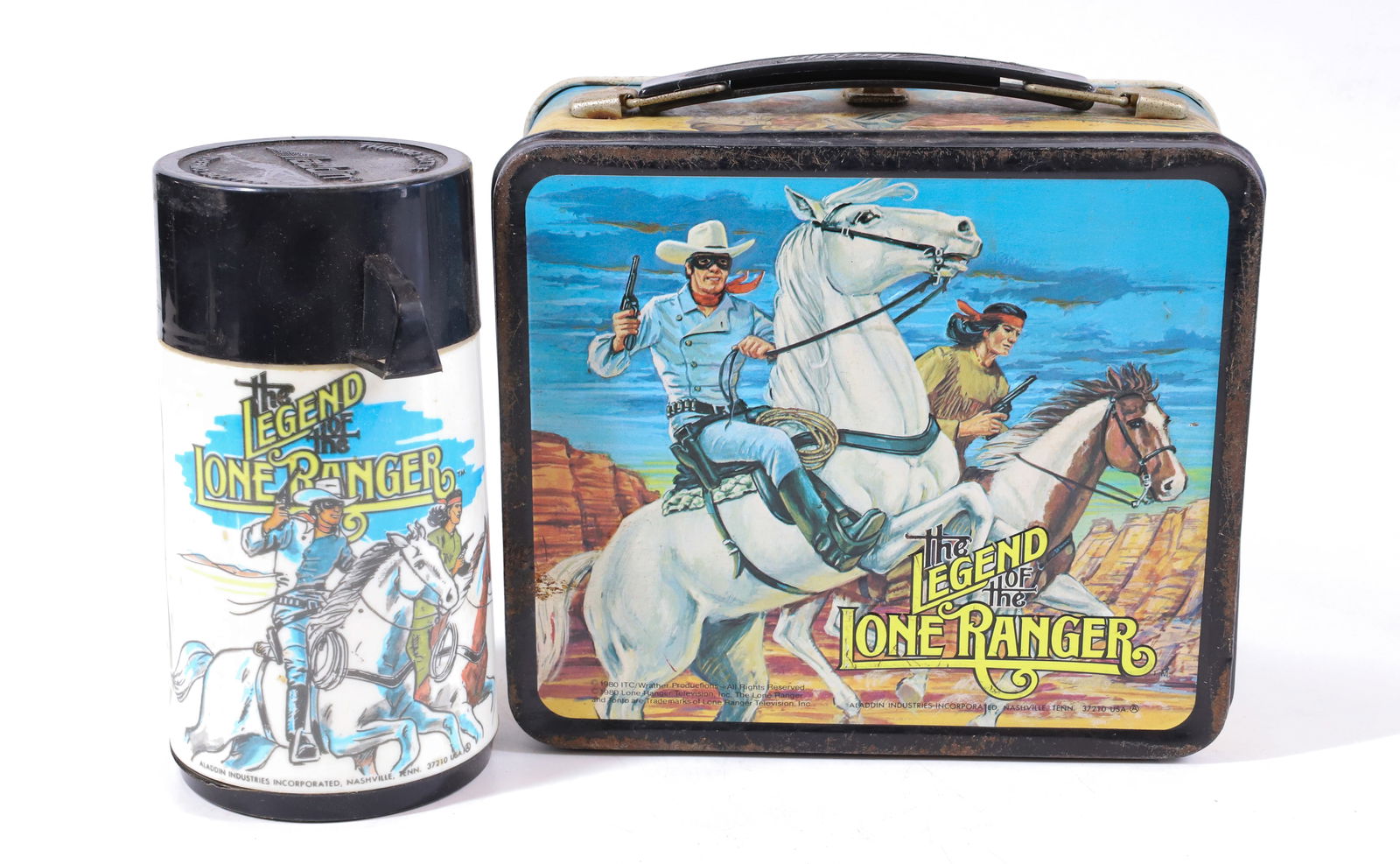 VINTAGE LONE RANGER LUNCH BOX (1 of 8)
