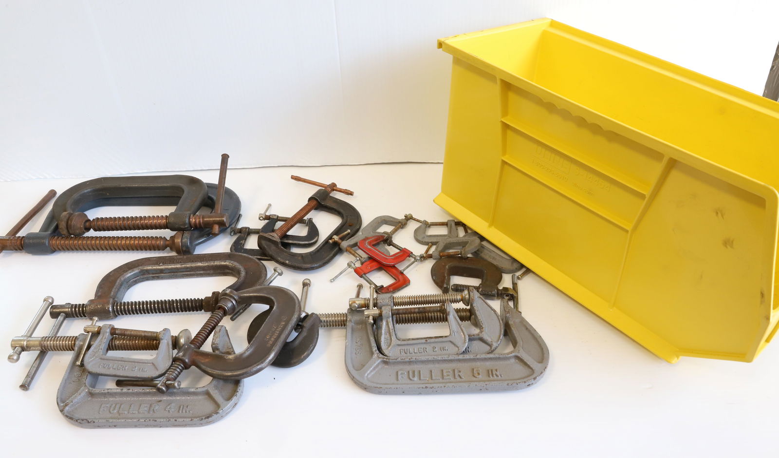 C CLAMPS WITH BIN (1 of 6)