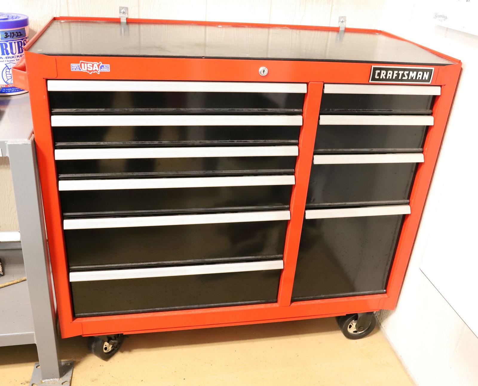 Craftsman 15 Drawer Tool Box With Tools