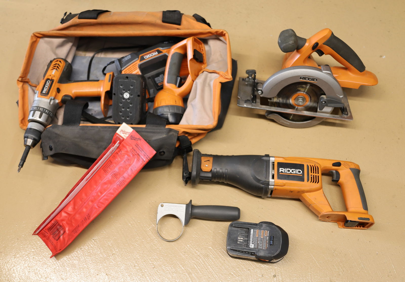 RIDGID POWER TOOLS (1 of 2)