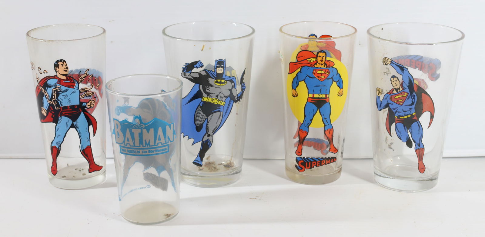 LOT OF SUPERHERO GLASSES (1 of 2)