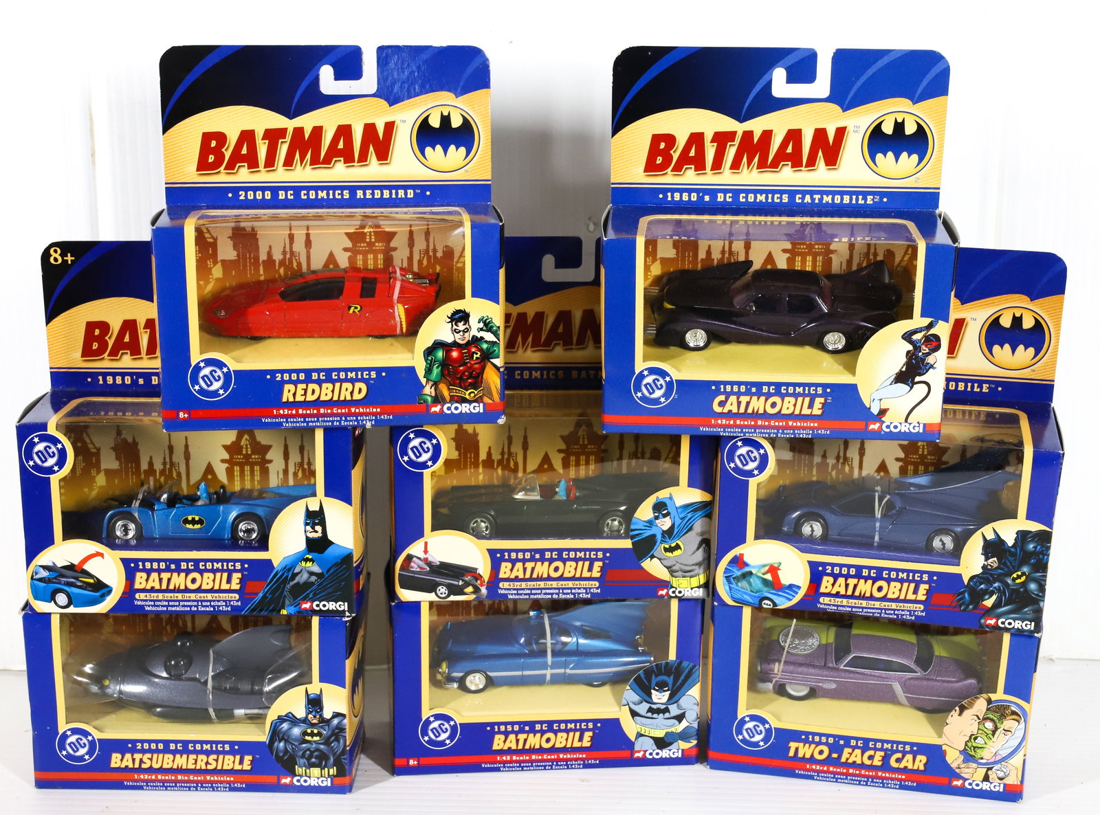 BATMAN TOY CARS, NEW IN BOX (1 of 4)