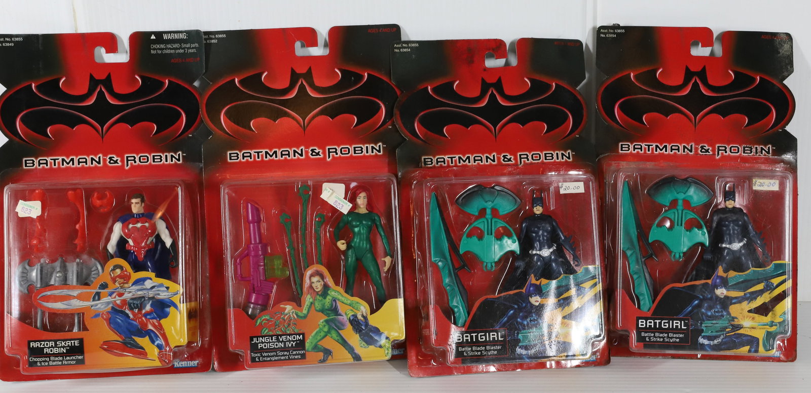 BATMAN AND ROBIN ACTION FIGURE LOT (1 of 6)