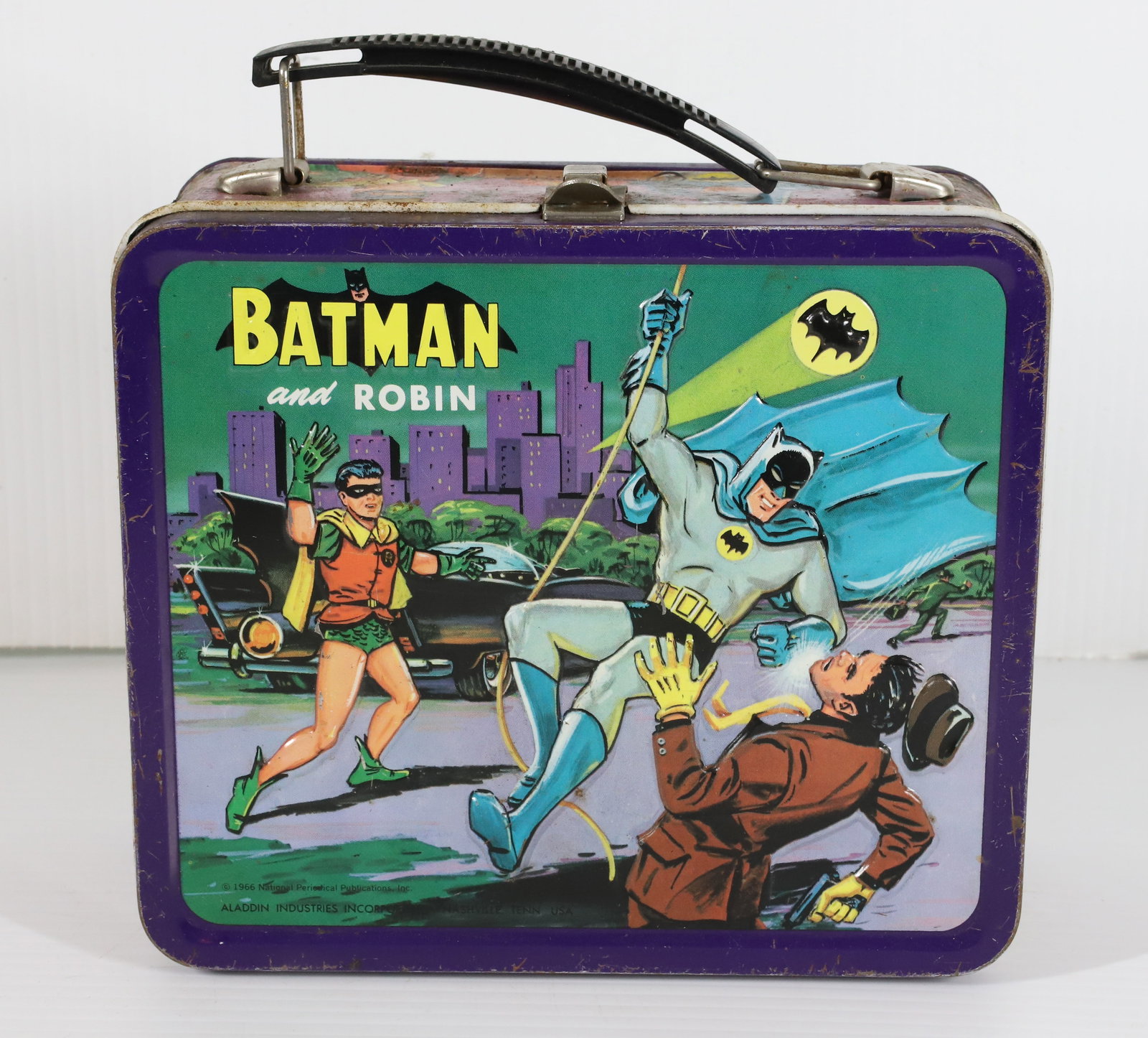 VINTAGE BATMAN AND ROBIN LUNCHBOX (1 of 4)