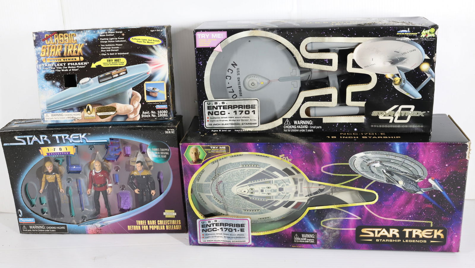 LOT OF  (4) STAR TREK TOYS (1 of 3)