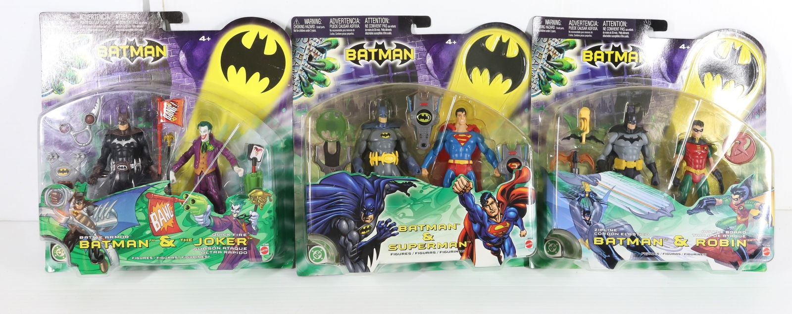 (3) PACKS OF BATMAN FIGURES (1 of 5)