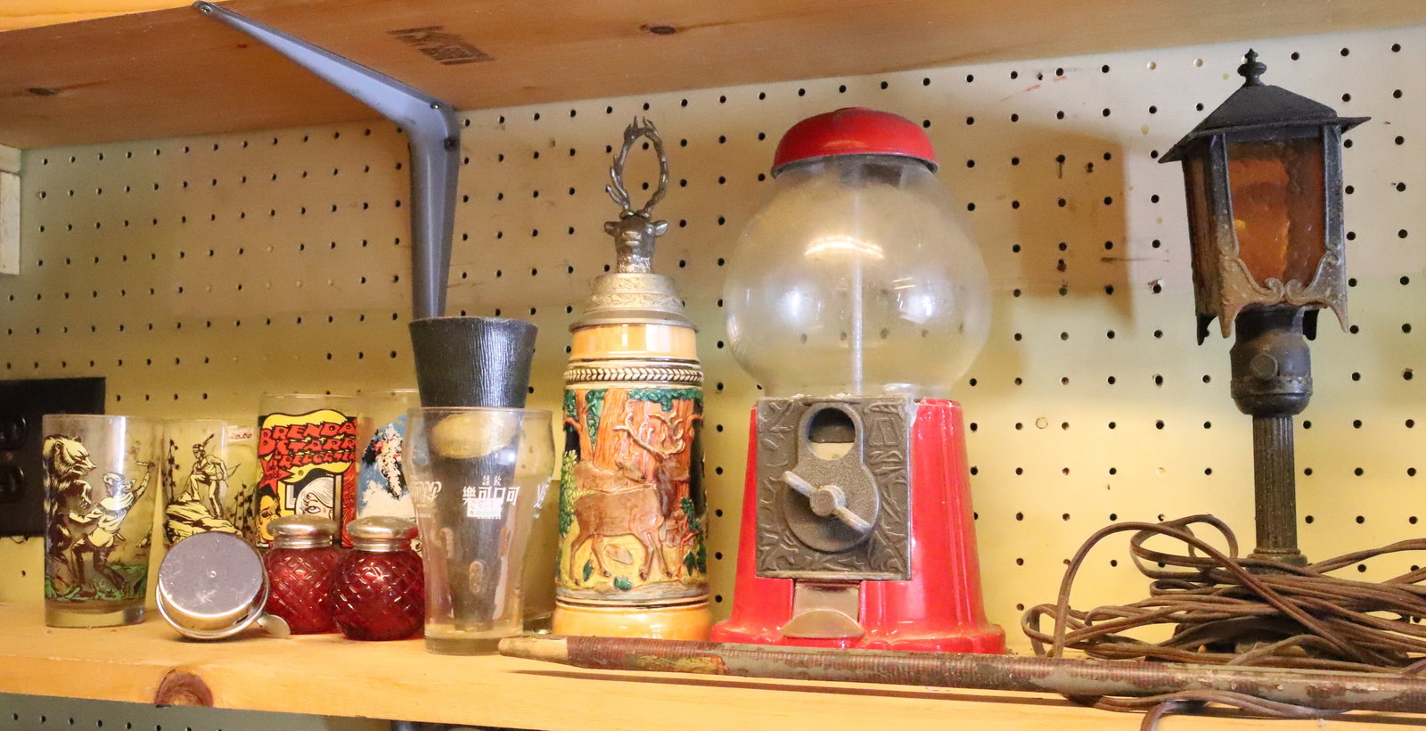 LARGE VINTAGE SHELF LOT (1 of 6)