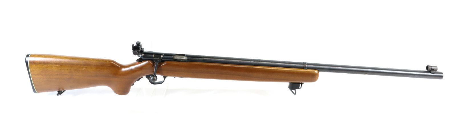 MOSSBERG MODEL 144 LSB, BOLT ACTION RIFLE: .22 LR, SERIAL# 1390754, NO CLIP, TARGET PEEP SIGHTS, AND 27" BARREL Registration: Terms: THIS GUN REQUIRES REGISTRATION OR AN FFL TRANSFER TO PURCHASE