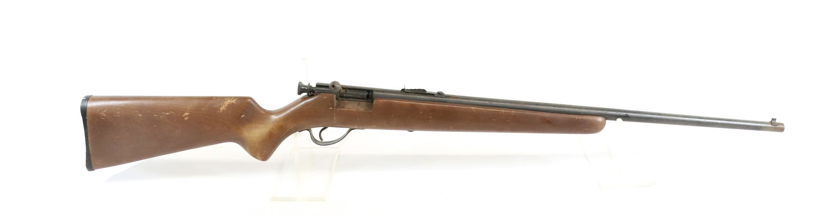 SPRINGFIELD MODEL 120 BOLT ACTION RIFLE: .22 CAL, SERIAL# P81896124" BARREL Registration: Terms: THIS GUN REQUIRES REGISTRATION OR AN FFL TRANSFER TO PURCHASE