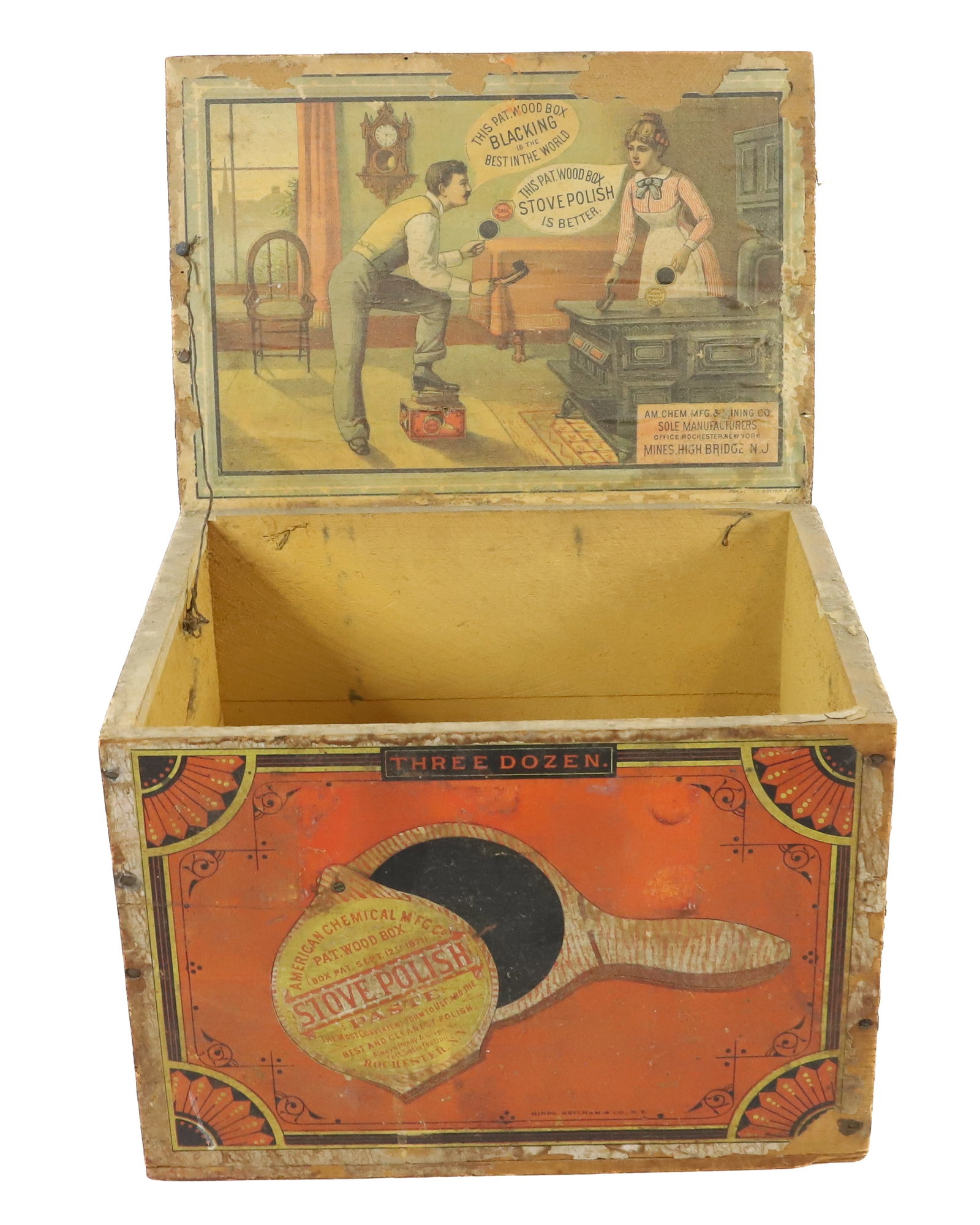 STOVE POLISH ADVERTISING BOX (1 of 6)