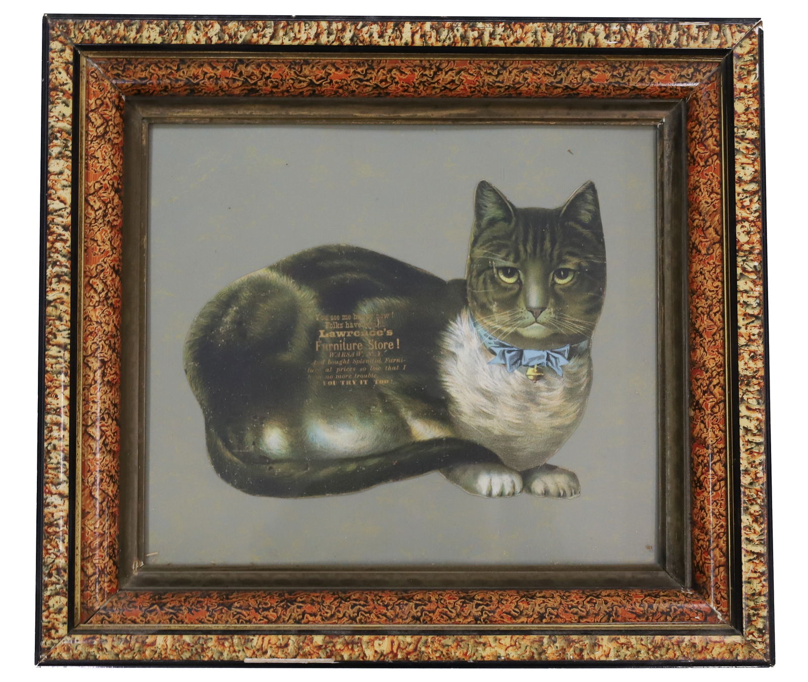 ADVERTISING DIE-CUT OF A CAT (1 of 4)