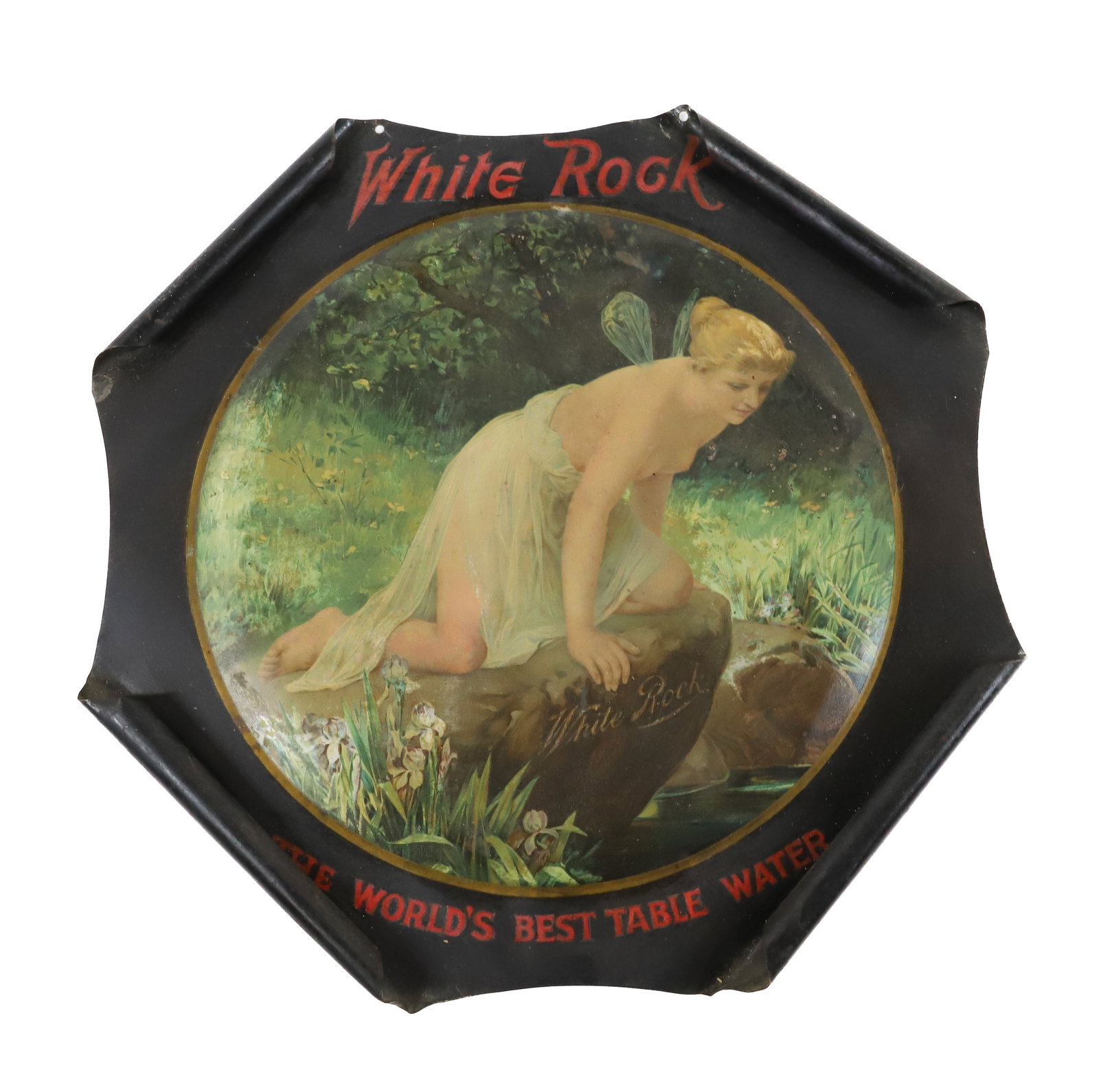 WHITE ROCK TABLE WATER ADVERTISING SERVING TRAY (1 of 3)