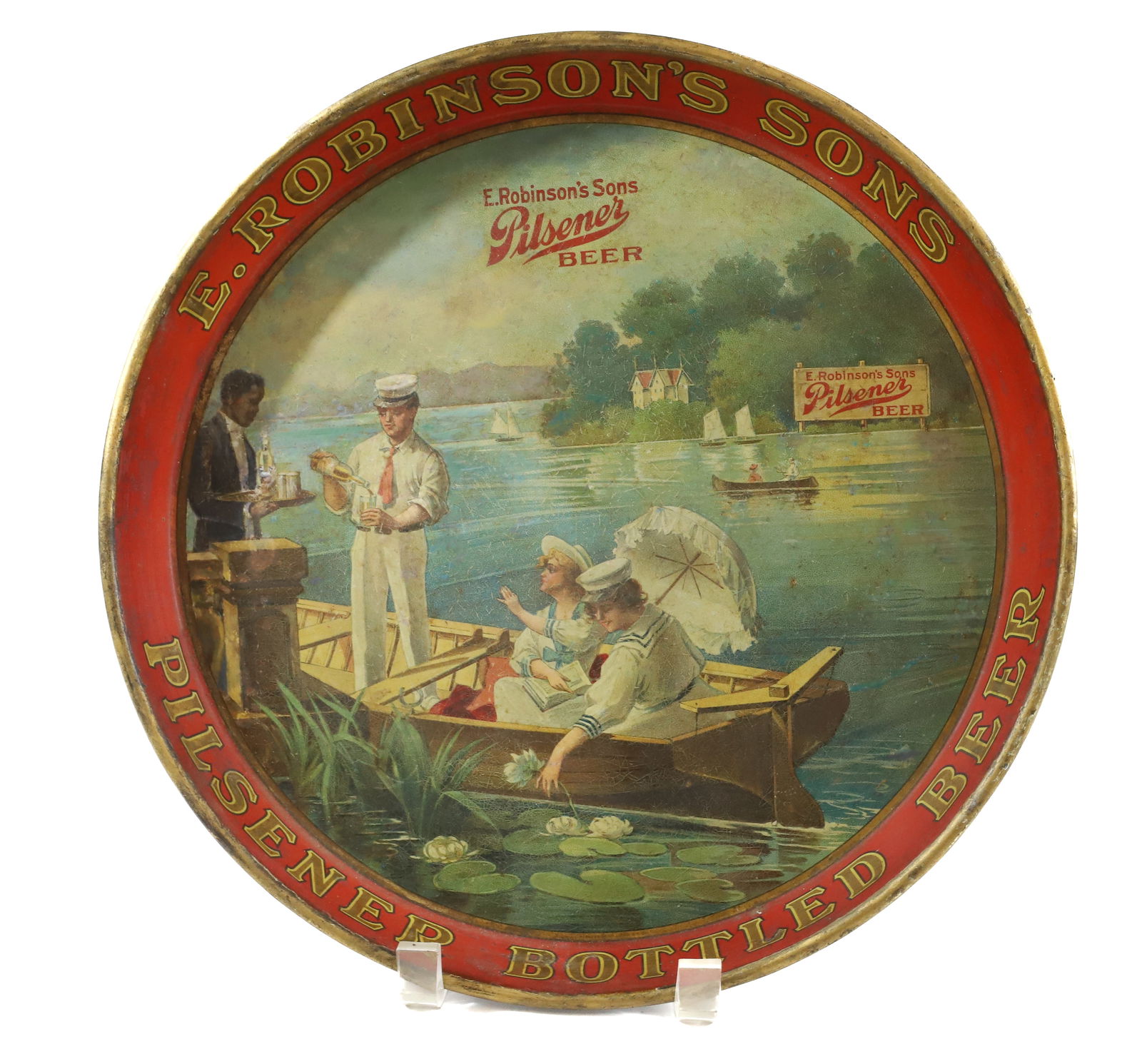E. ROBINSON'S SONS BEER TRAY (1 of 3)