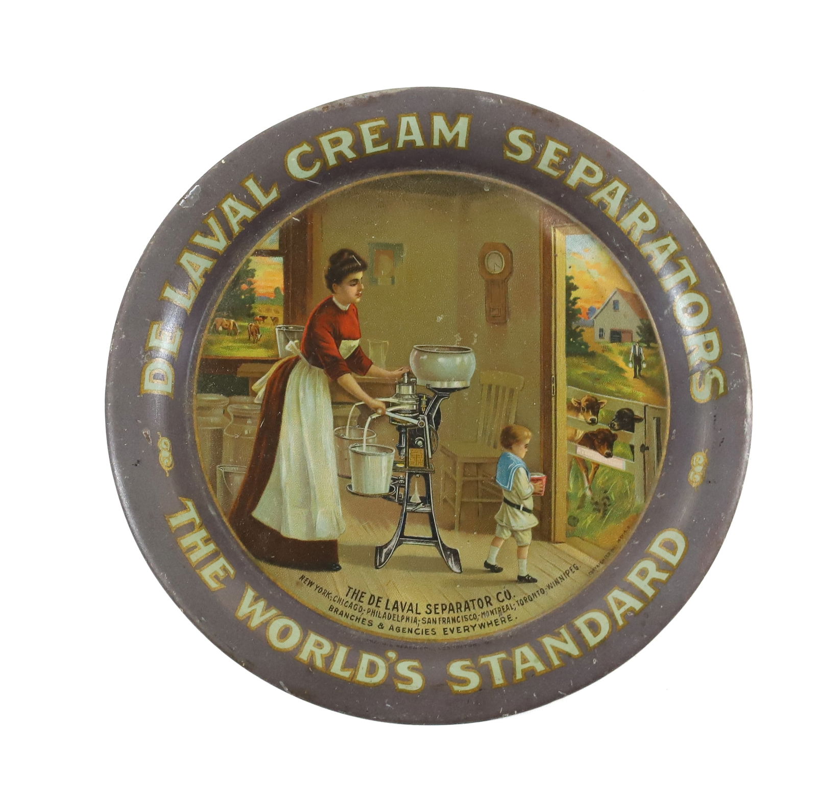 DE LAVAL CREAM SEPARATOR TIP TRAY (1 of 2)