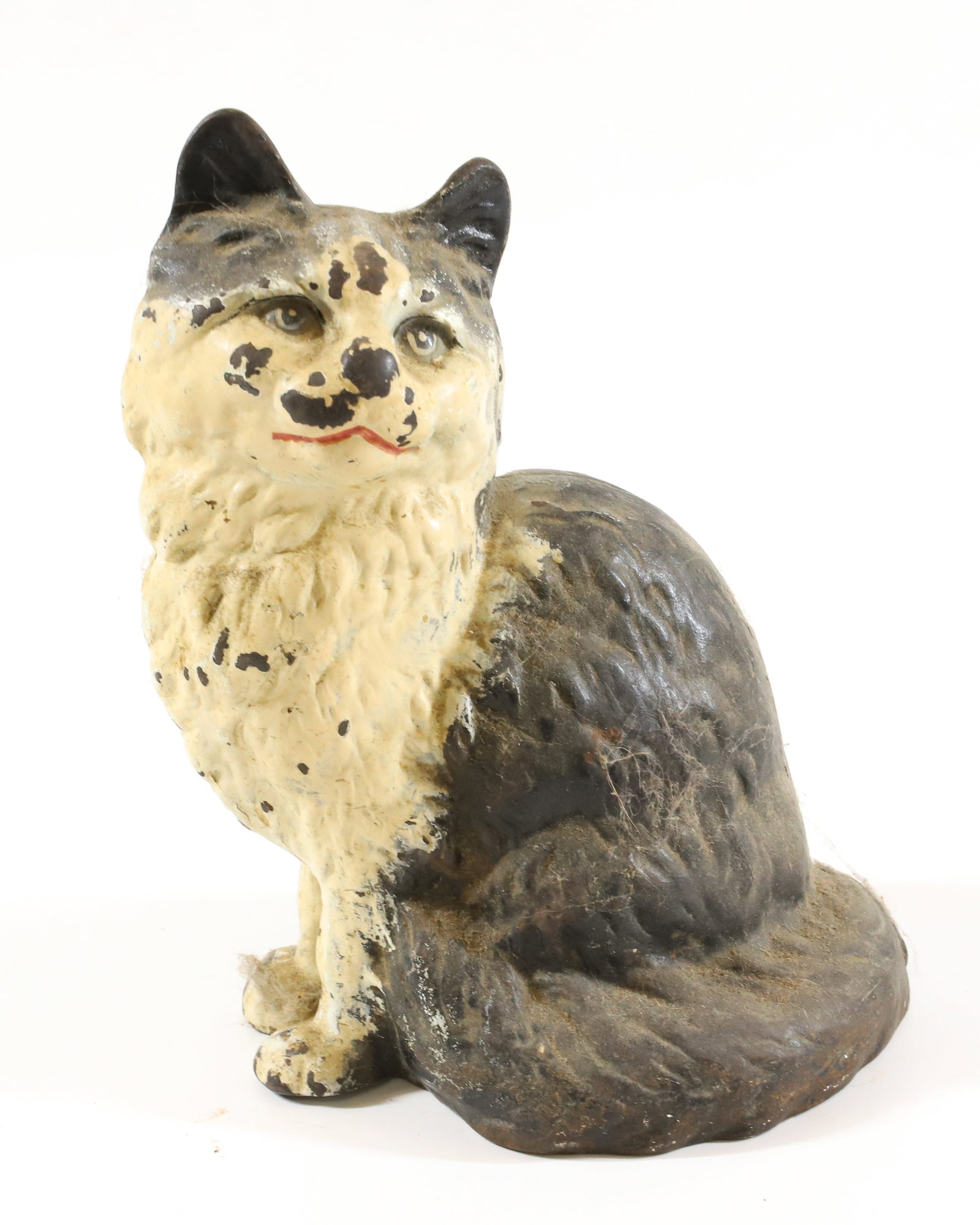 CAST IRON SITTING CAT DOORSTOP (1 of 5)