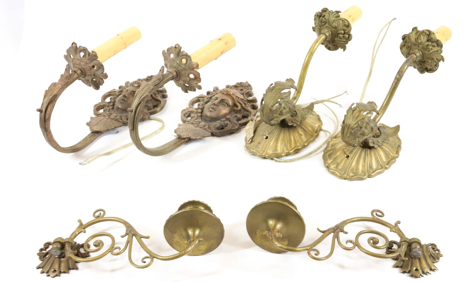 (3) PAIR WALL SCONCES (1 of 1)