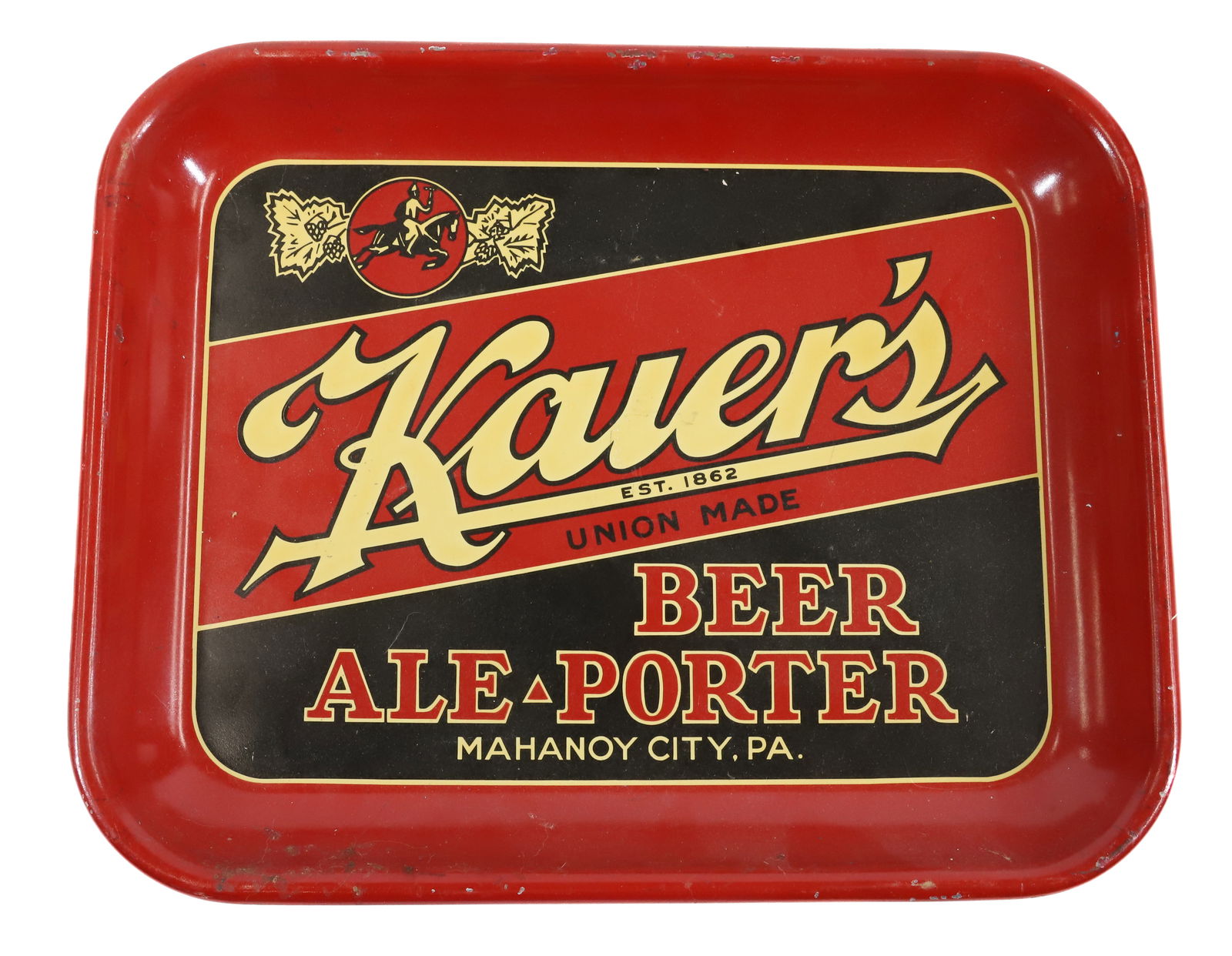 KAUER'S BEER TRAY, MAHANOY CITY, PA (1 of 3)
