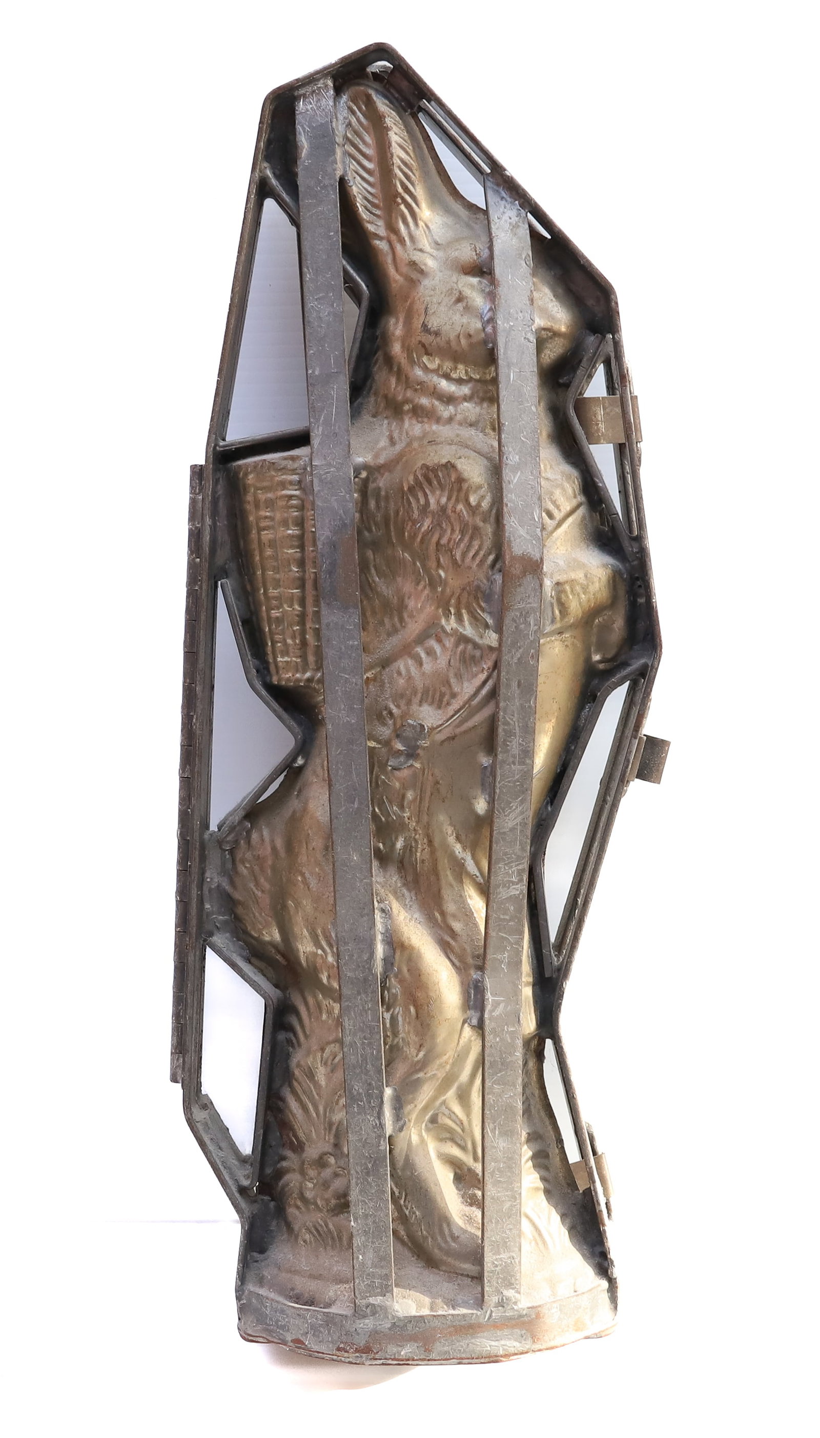 LARGE ANTIQUE RABBIT CHOCOLATE MOLD (1 of 4)