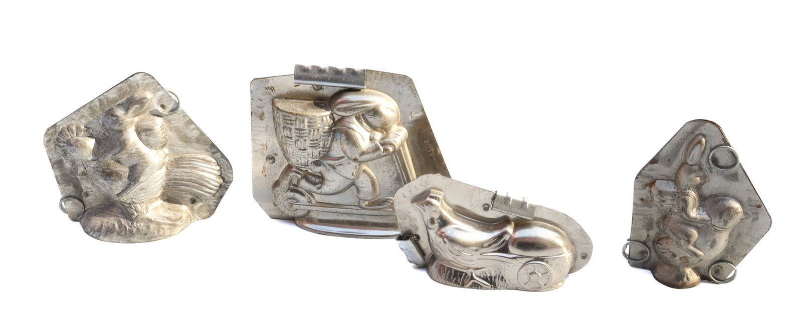 (4) ANTIQUE CHOCOLATE MOLDS (1 of 3)