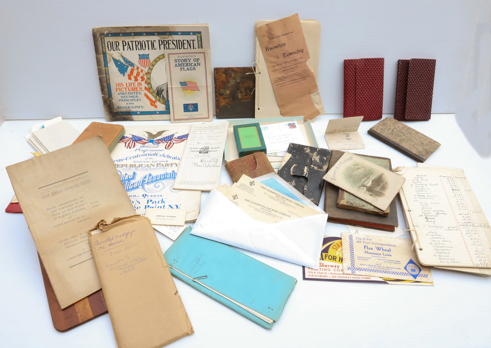 LARGE LOT OF NEW JERSEY RELATED PAPER GOODS AND MORE (1 of 6)