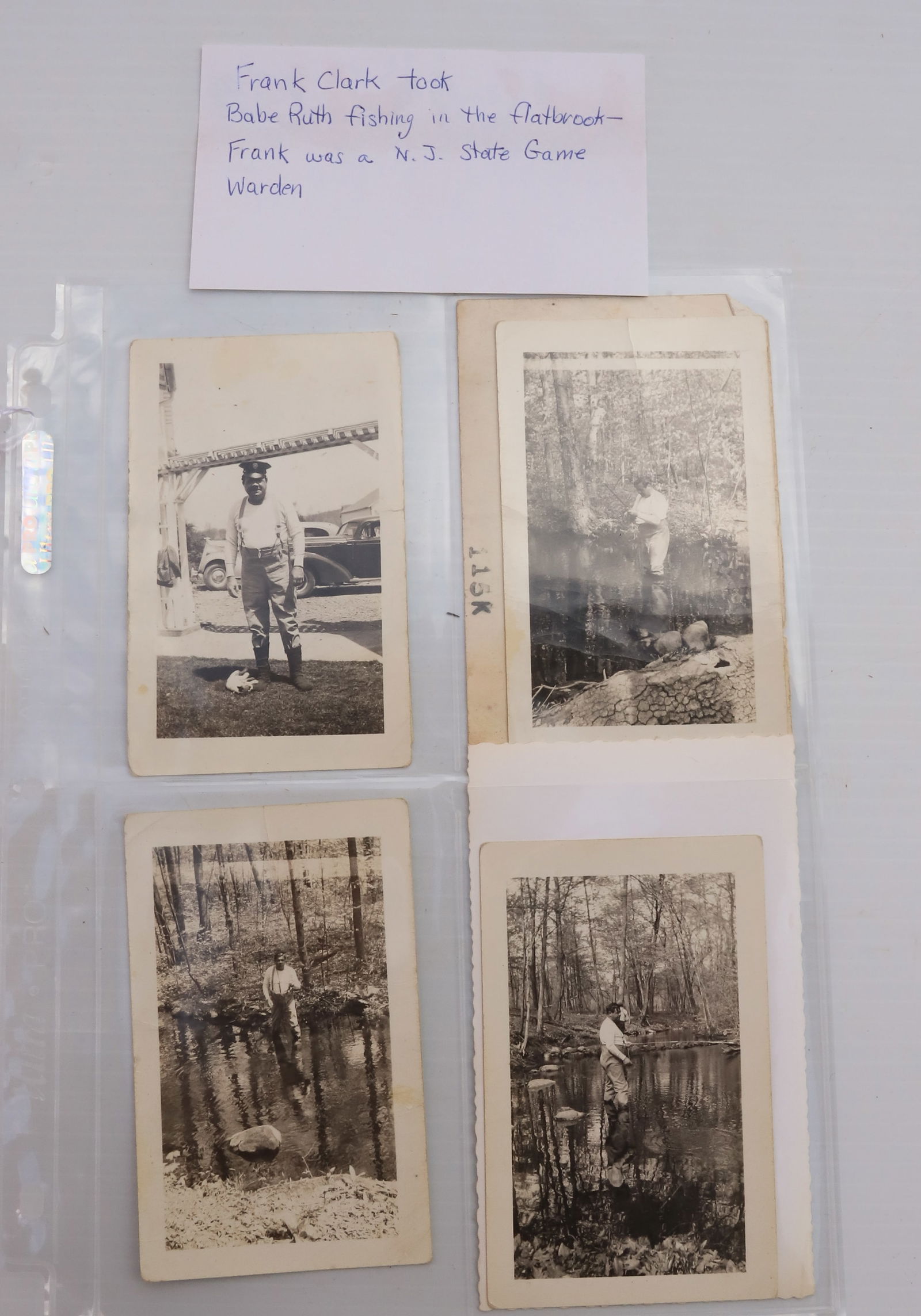 (4) BABE RUTH PHOTOGRAPHS (1 of 7)