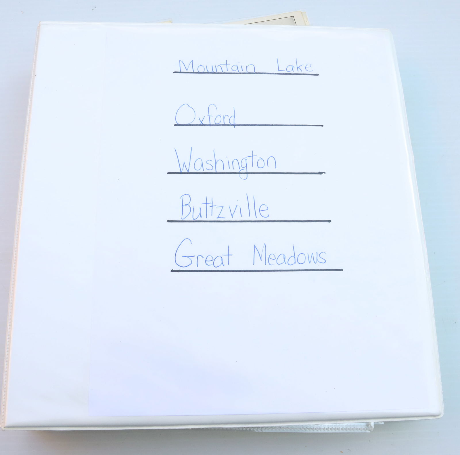 VINTAGE POSTCARD ALBUM (1 of 7)