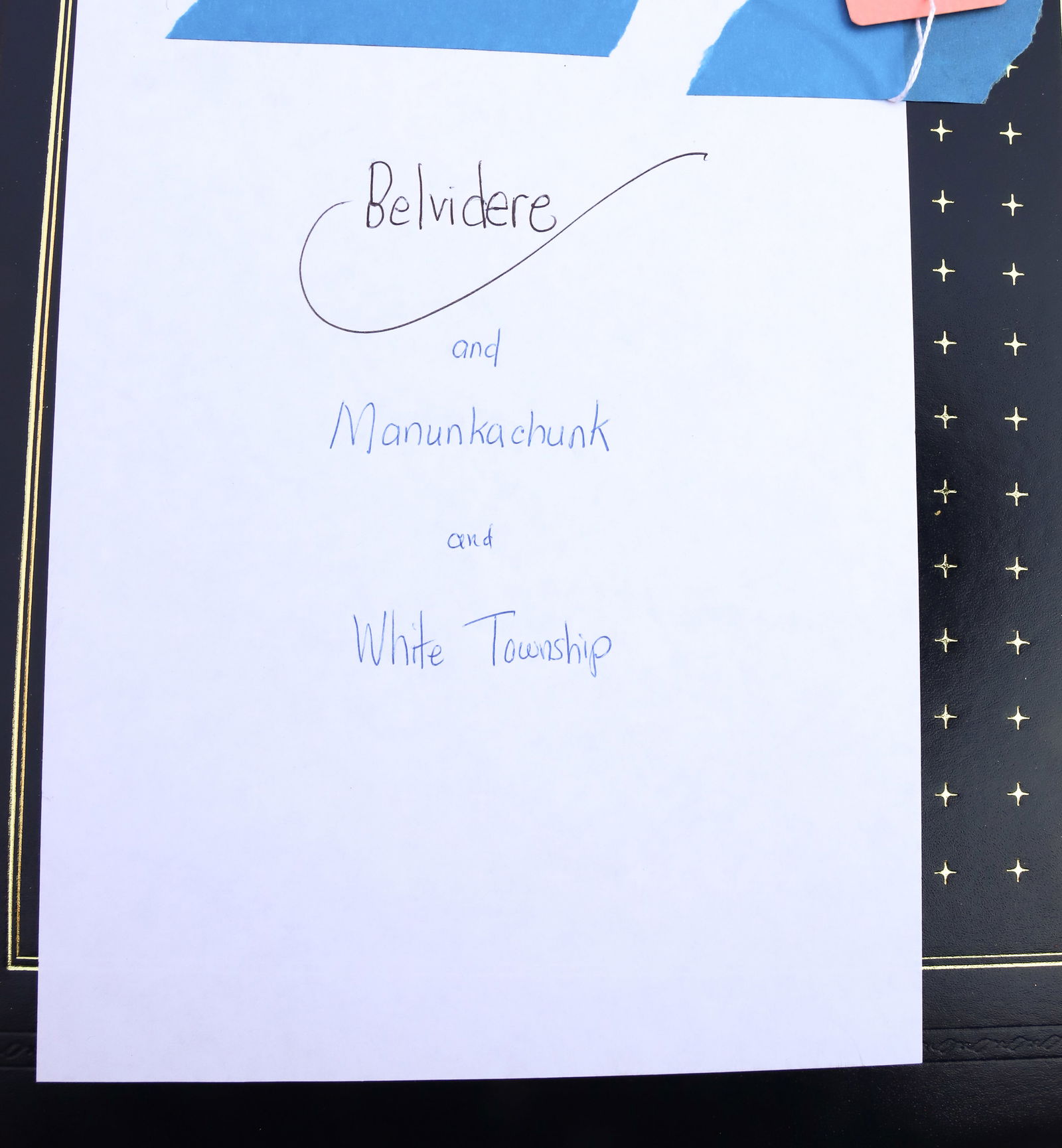 BELVIDERE, NEW JERSEY POSTCARD ALBUM (1 of 8)