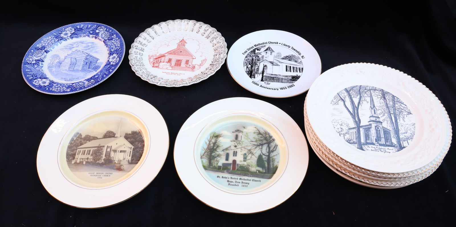 COMMEMORATIVE CHURCH PLATES (1 of 3)