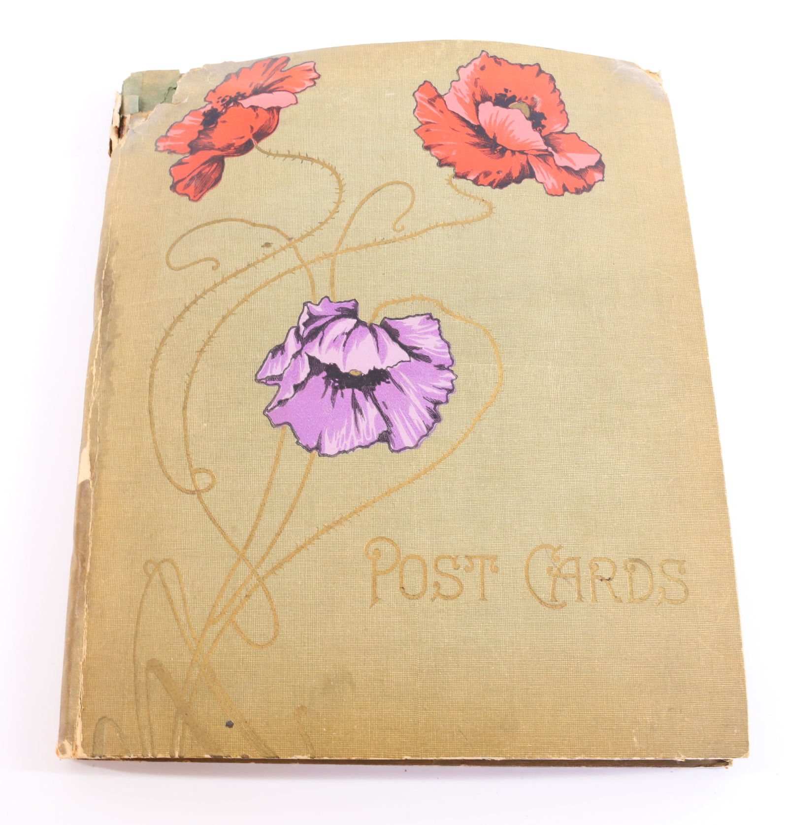 ANTIQUE POSTCARD ALBUM (1 of 7)