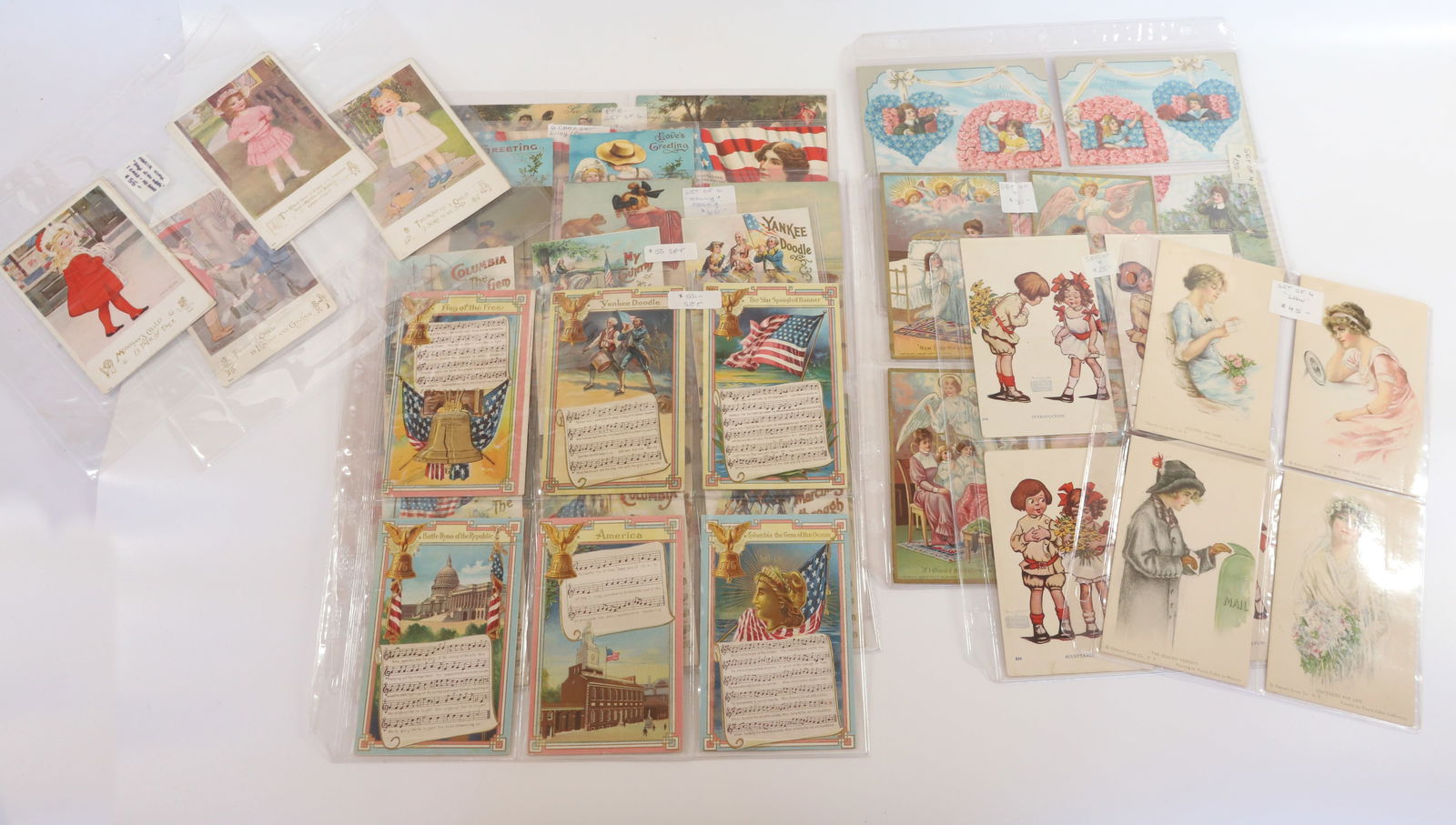 LOT OF ANTIQUE POSTCARDS (1 of 8)