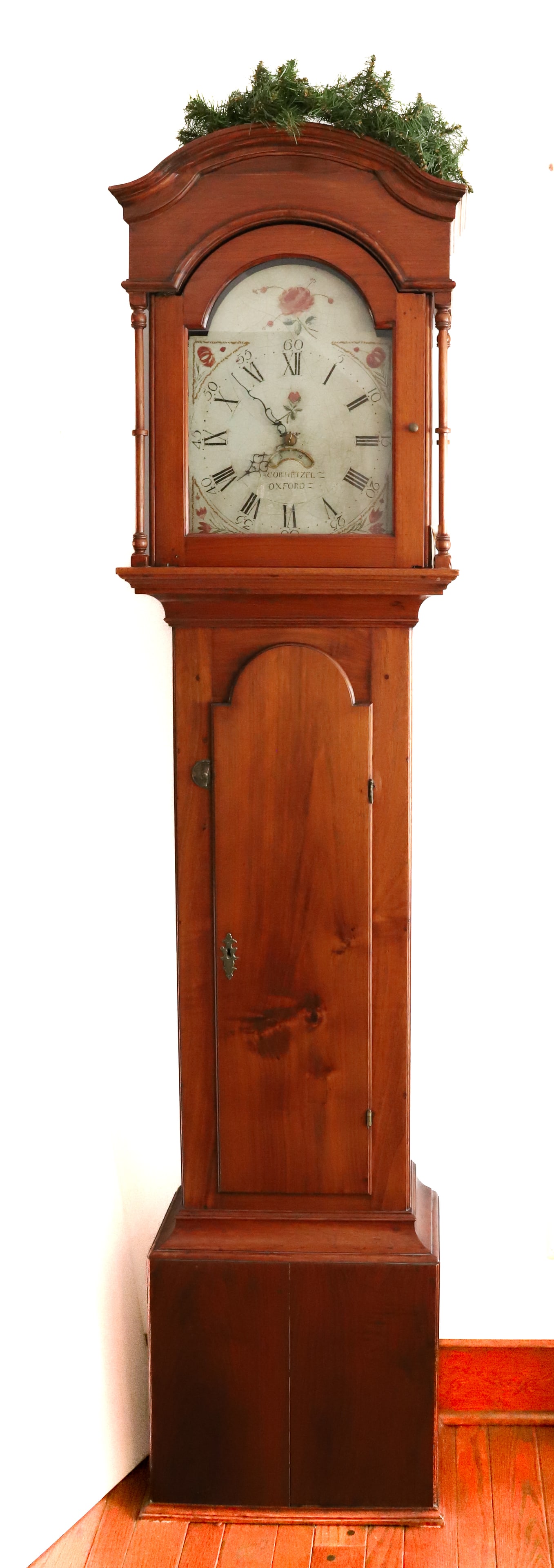 JACOB HETZEL, OXFORD NEW JERSEY GRANDFATHER'S CLOCK (1 of 8)