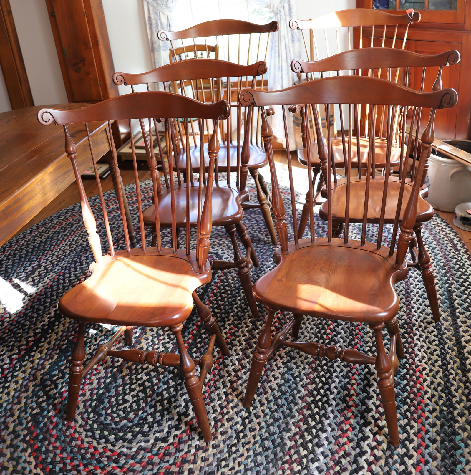 SET OF (6) DUCKLOE CHAIRS (1 of 5)