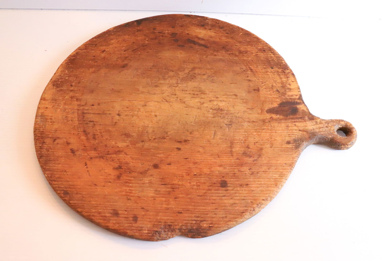 ANTIQUE WOODEN DOUGH BOARD (1 of 3)