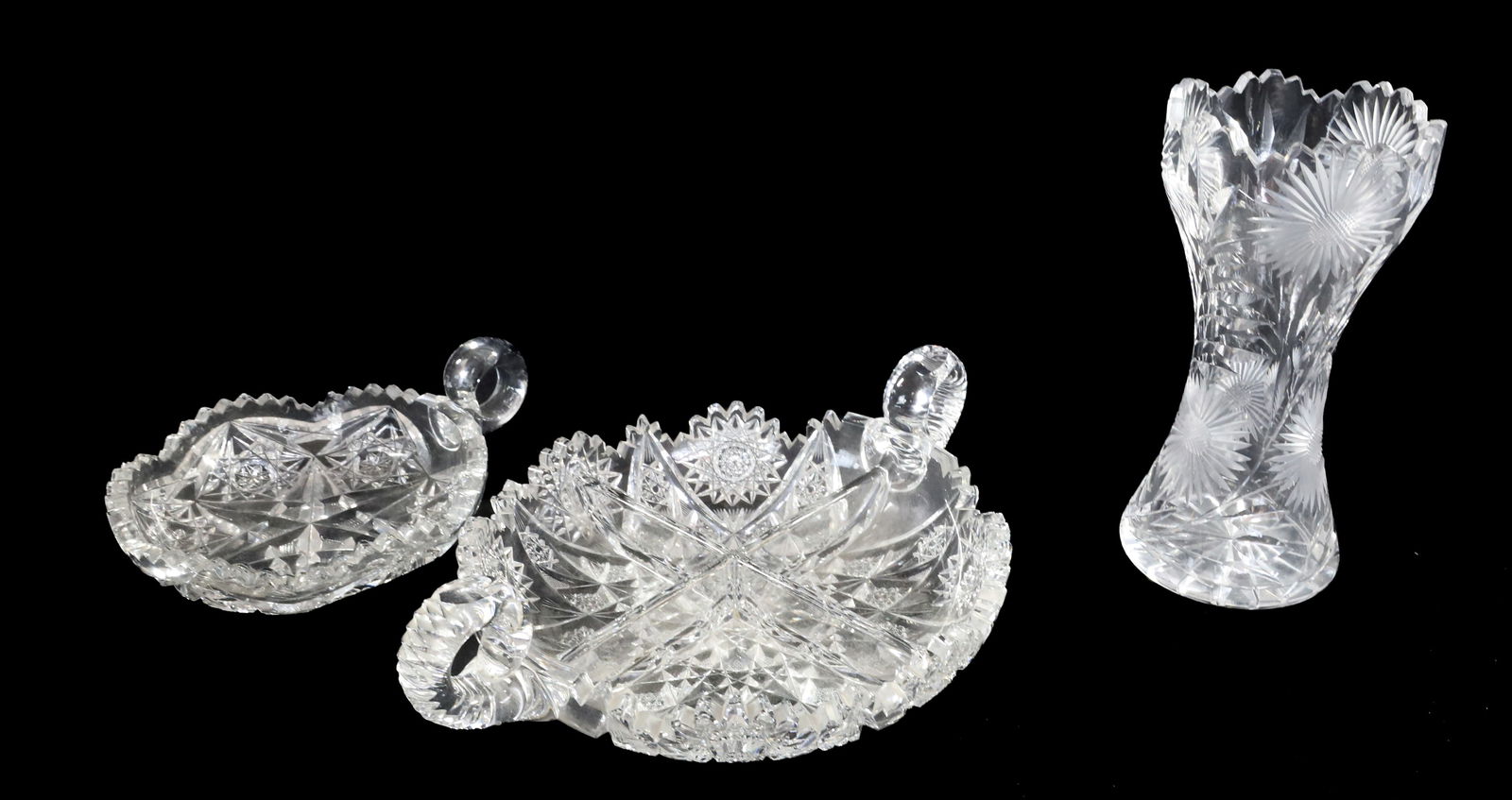 CUT GLASS LOT (1 of 6)