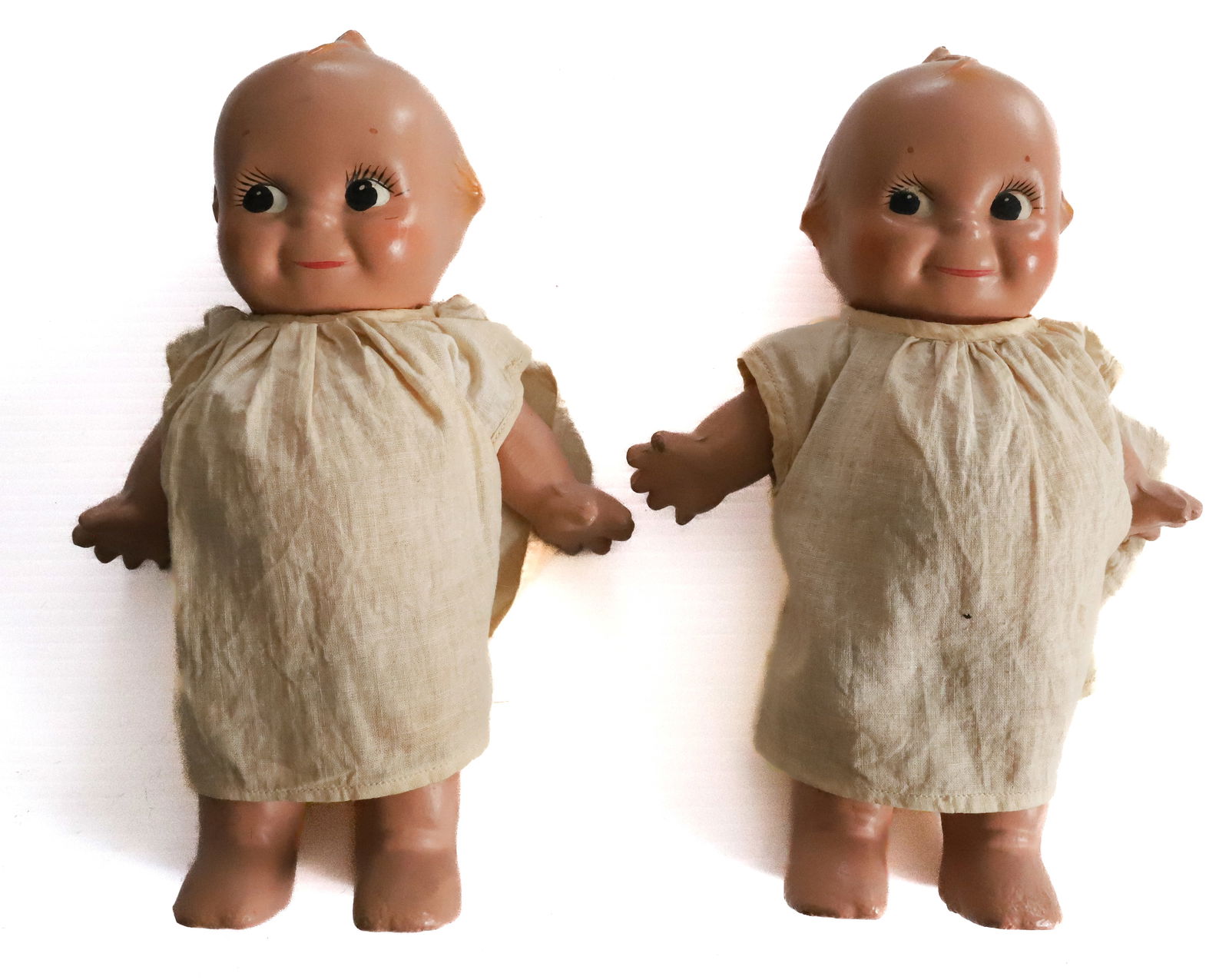 (2) COMPOSITION KEWPIE DOLLS (1 of 5)