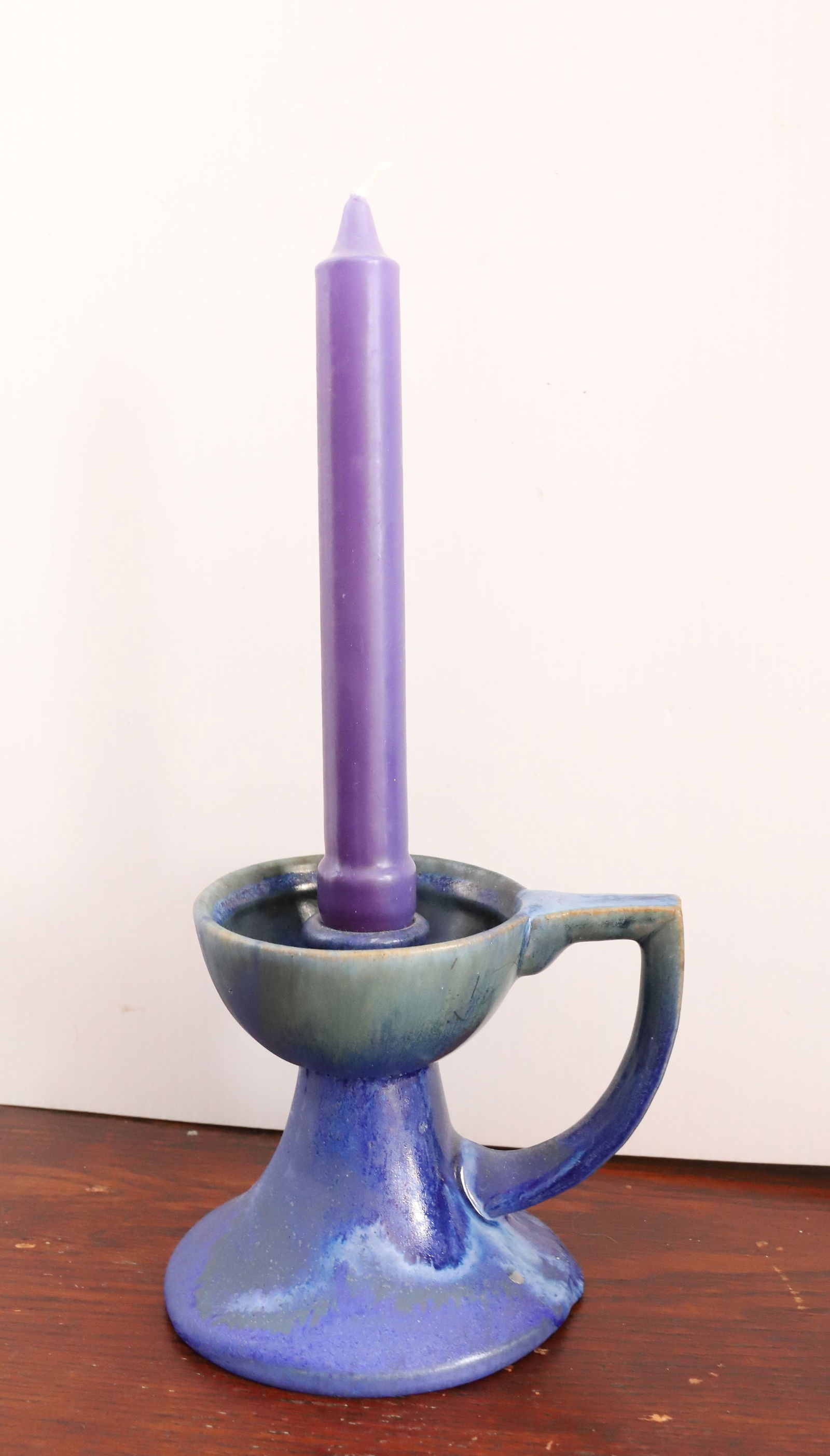 FULPER POTTERY CANDLESTICK (1 of 3)