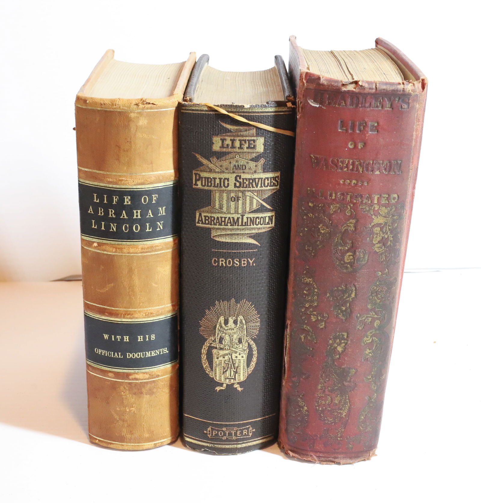 LOT OF (3) ANTIQUE BOOKS (1 of 4)