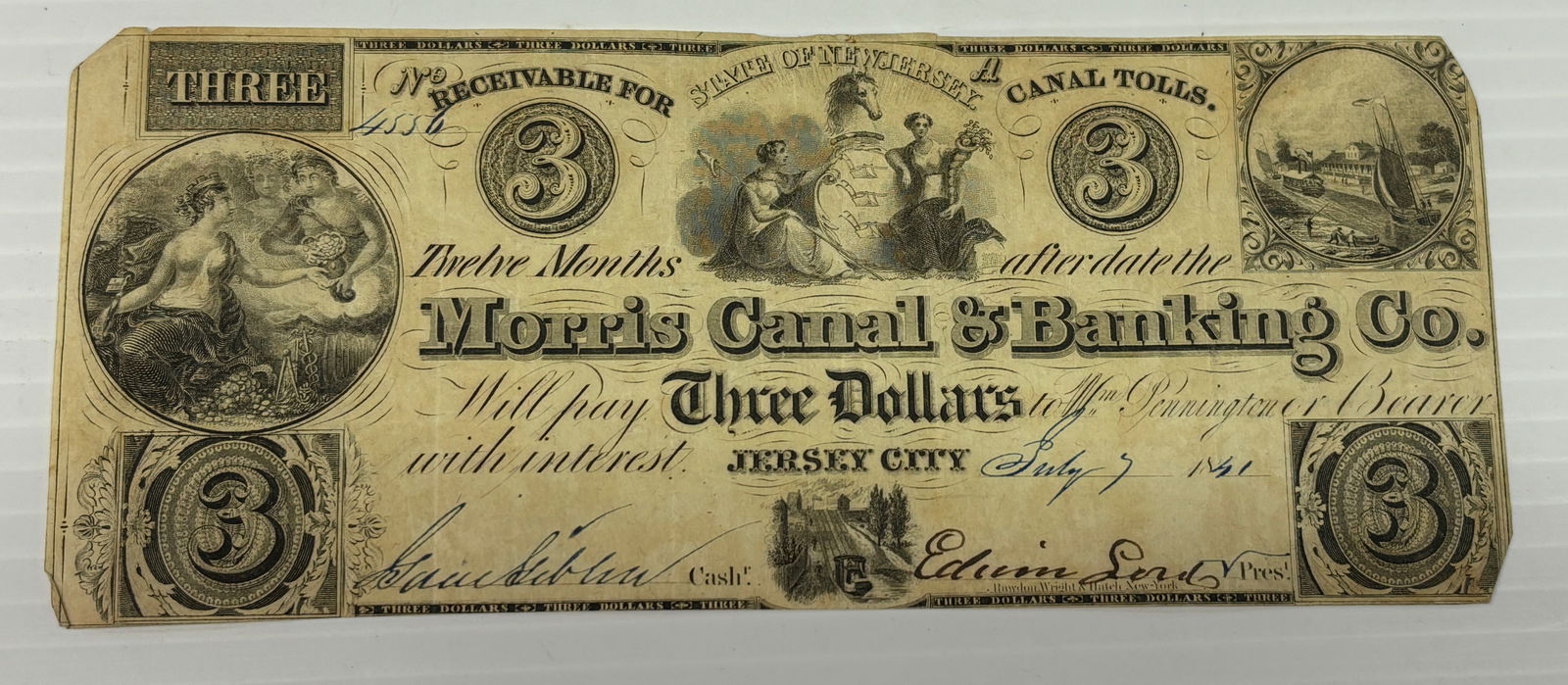 OBSOLETE BANK NOTE (1 of 2)