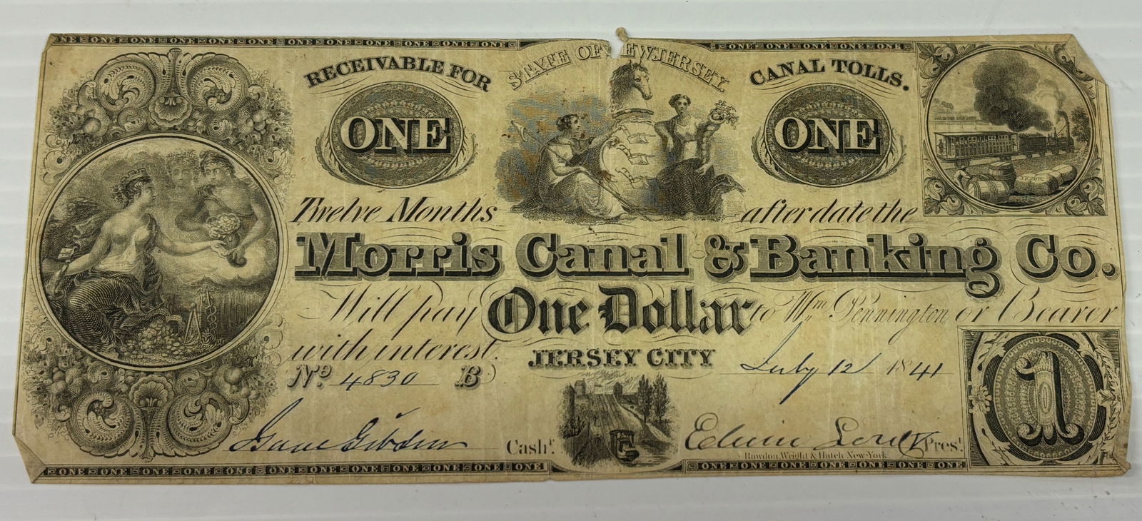 OBSOLETE BANK NOTE (1 of 2)