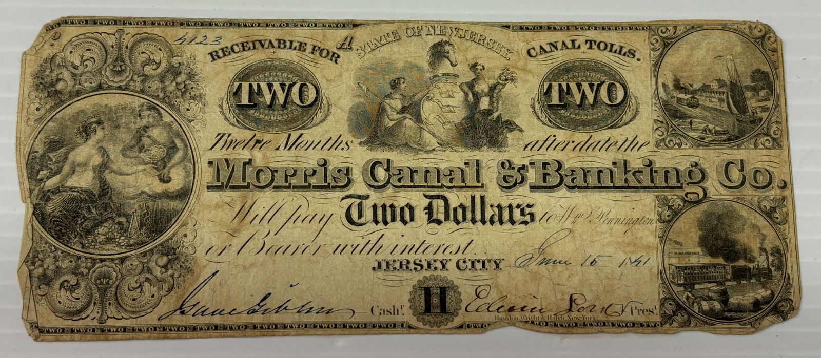 OBSOLETE BANK NOTE (1 of 2)