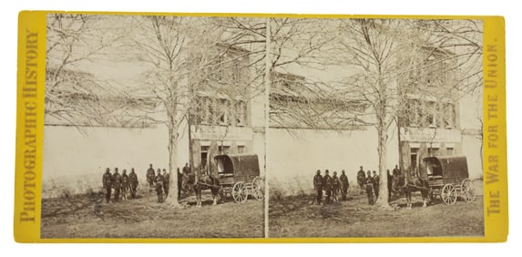 THE WAR FOR THE UNION STEREOVIEW